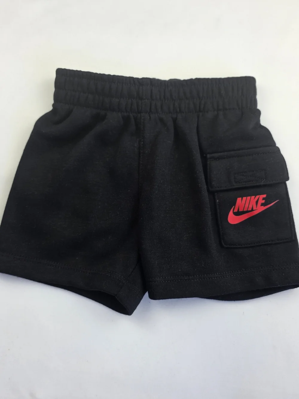 Nike Red & Black Kids Tee and Shorts Set - Picture 3 of 5